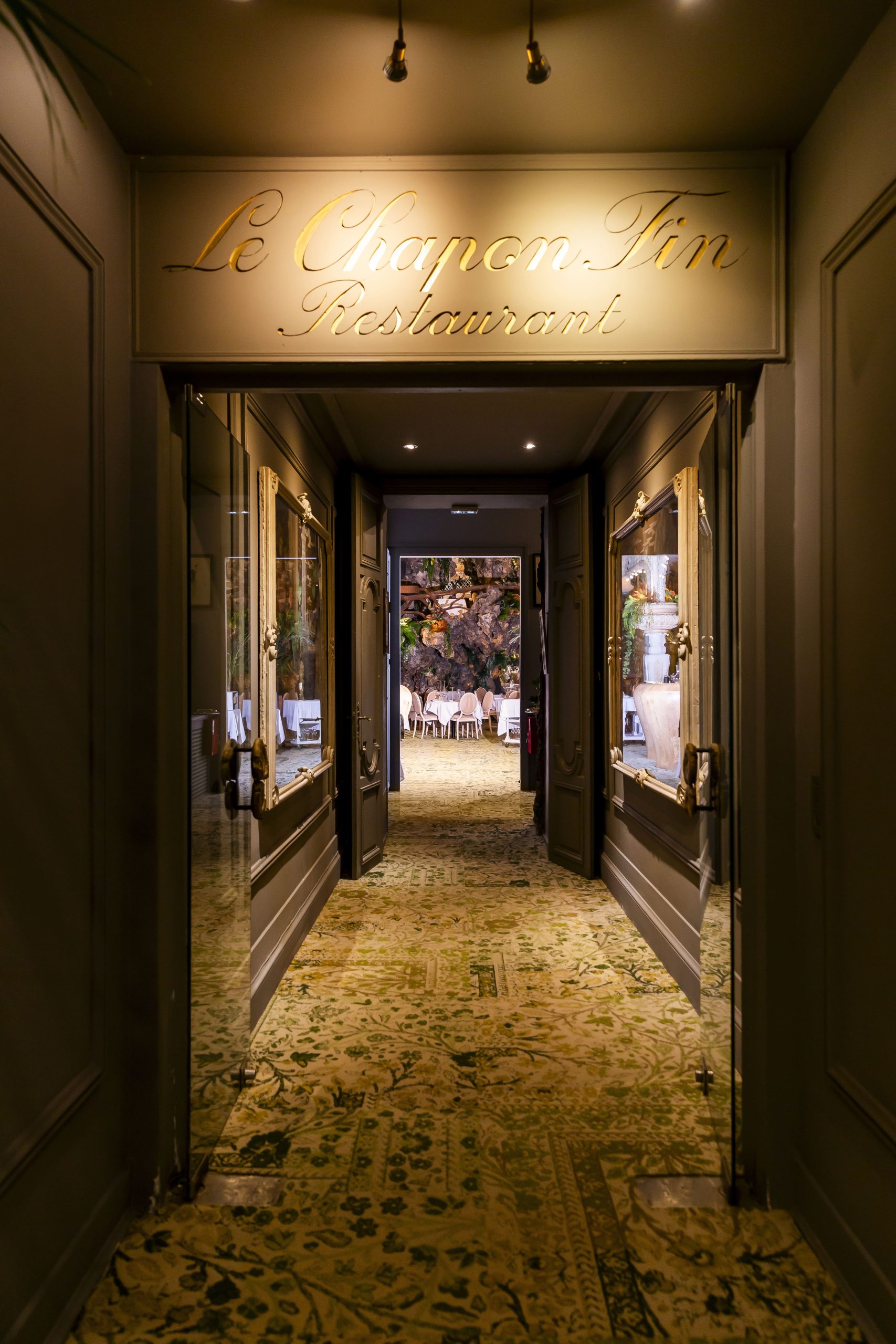 Entrée du Chapon fin une Rénovation par l'agence d'architecture intérieure David Dalidec