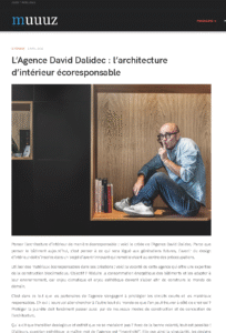 article presse MUUUZ DAVID DALIDEC